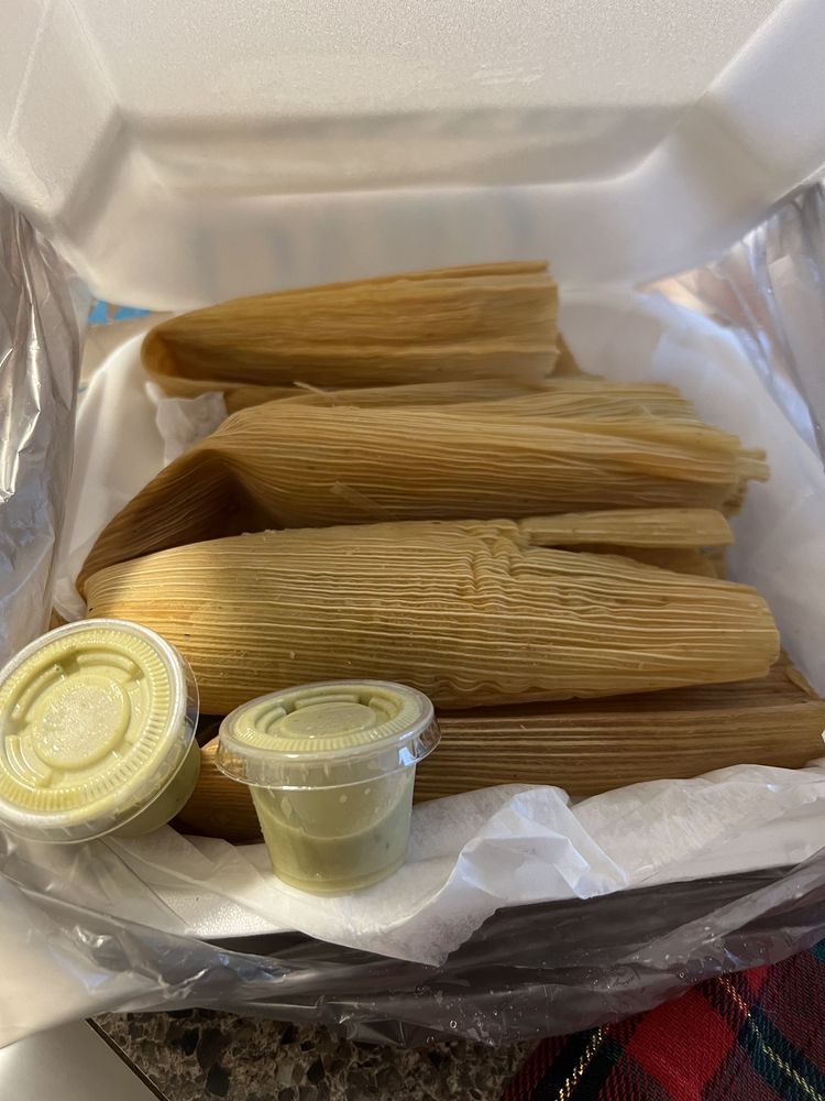 Real tamales prepared and packaged at Los Altos Ranch Market